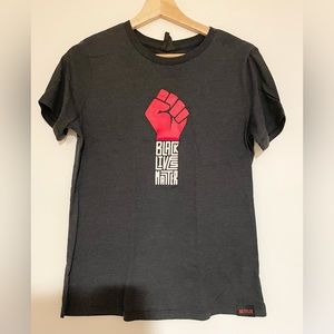 Netflix Internal Brand Black Lives Matter Shirt Size L